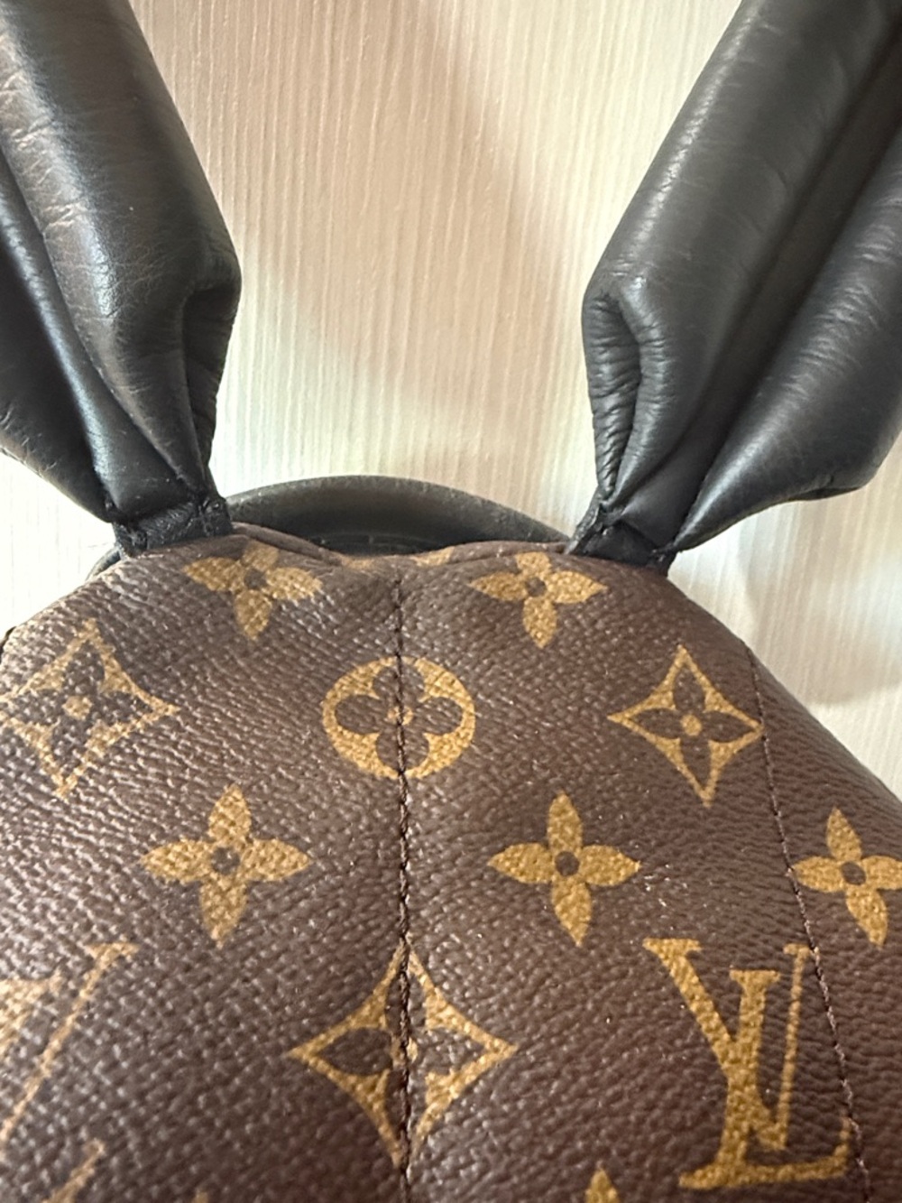 Louis Vuitton Brown Monogram Mini Backpack with Gold Hardware - Picture 12 of 12